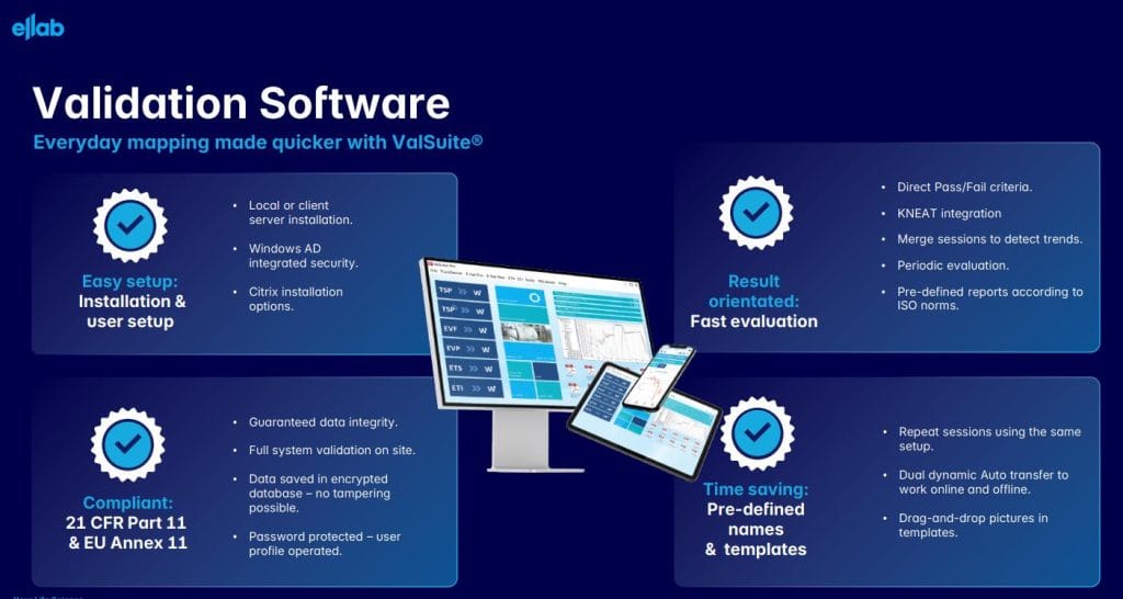 Ellab Valsuite software